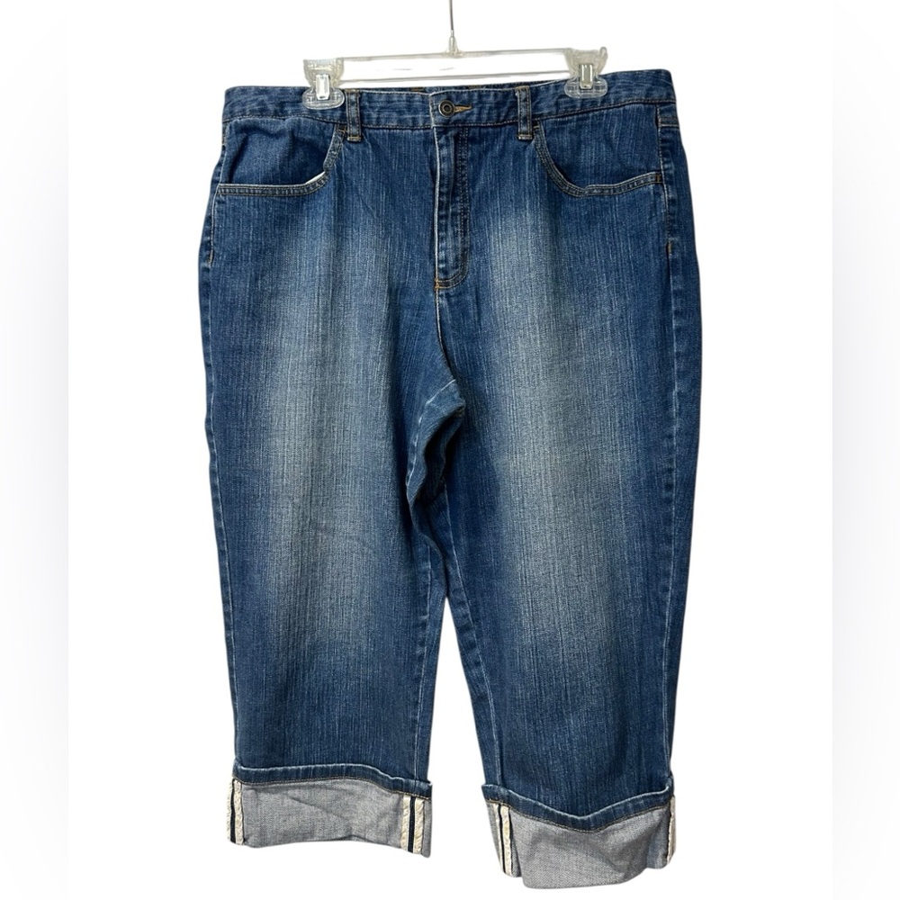 Talbots wide Leg Capris Jeans -16